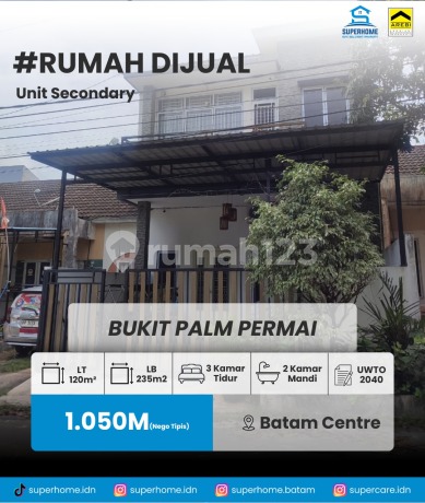 Dijual Rumah Di Bukit Palem Permai Batam Centre