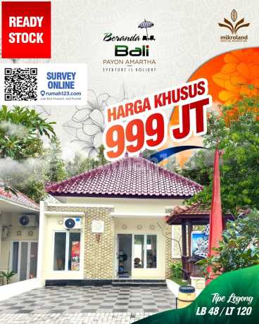 FOR SALE HOUSE IN SEMARANG CITY | TYPE 48-LAND AREA 120m2 (2 bedrooms + 1 bathroom) | BALI PAYON AMARTHA, SEMARANG CITY FOR SALE HOUSE IN SEMARANG CITY | TYPE 48-LAND AREA 120m2 (2 bedrooms + 1 bathroom) | BALI PAYON AMARTHA, SEMARANG CITY