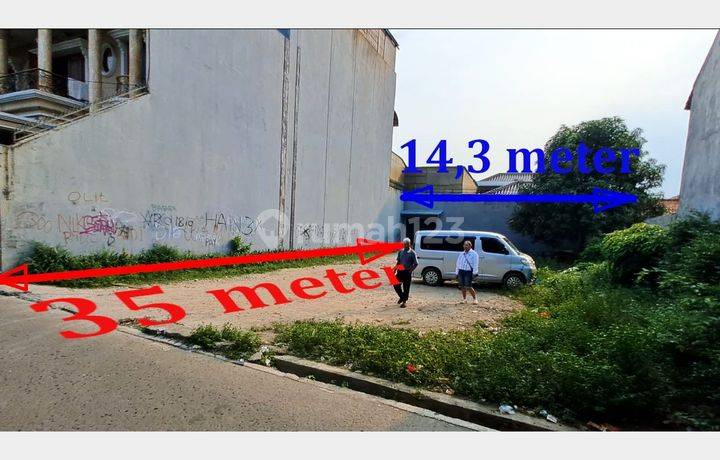 Tanah Pinggir Jalan, dekat Plasa Bintaro Ciputat Timur