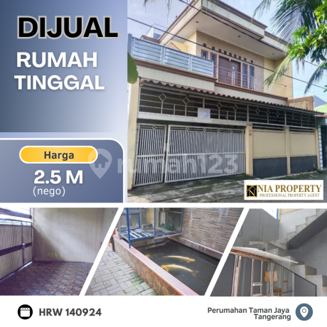 Rumah 2 Lantai Di Taman Jaya Residence, Cipondoh Makmur, Cipondoh, Kota Tangerang, Banten