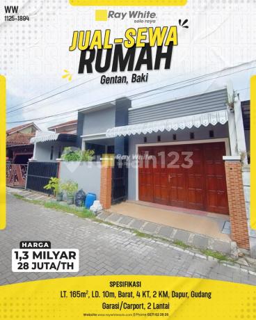 Rumah Modern 2 Lantai Siap Huni di Jl. Jetis Permai, Gentan, Baki Sukoharjo Rp.1,300,000,000 Rumah Modern 2 Lantai Siap Huni di Jl. Jetis Permai, Gentan, Baki Sukoharjo Rp.1,300,000,000