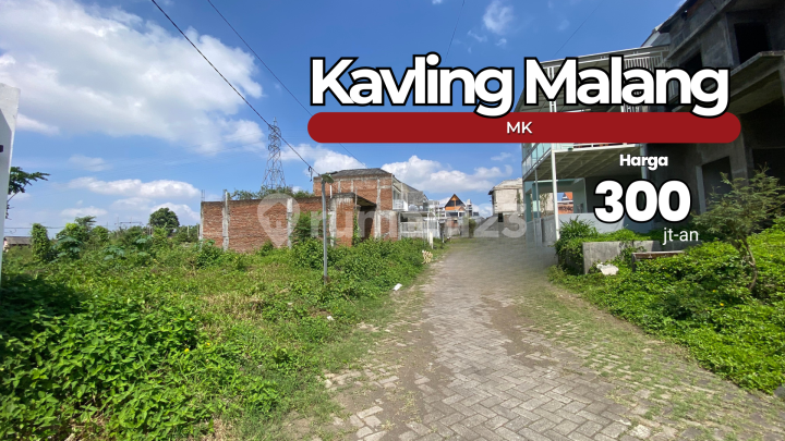 Tanah Kavling 78m² Mutiara Kampus Belakang UMM Kost