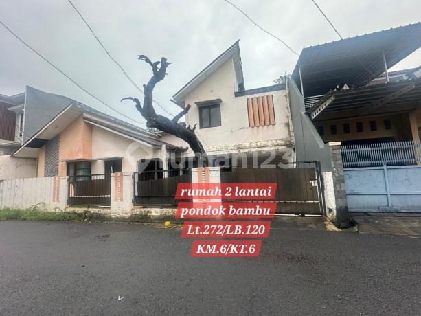Rumah 2 Lantai Pondok Bambu