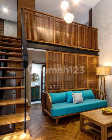 AMR-030.RT | For Monthly Rent Industrial Mezzanine Room Apartment In Jl Dewi Sri Kuta