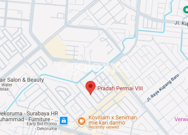 Tanah Dijual Pradah Permai