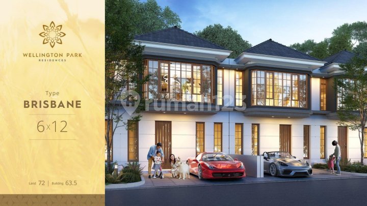 Rumah Baru 2 Lantai Dekat Surabaya Ready Siap Huni Wellington Park Residence