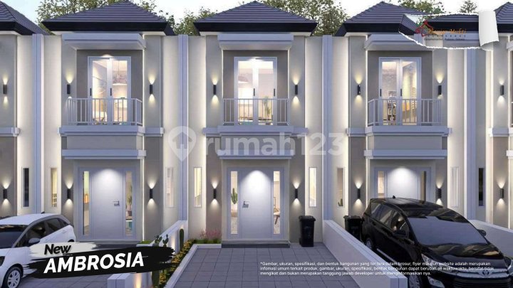 Rumah 2 Lantai Lebar 5 Baru Banjar Mukti Residence 