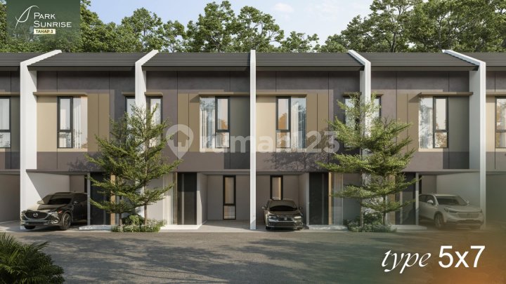 Jual Unit Phase 3 Park Sunrise 2 Lantai Siap Bangun