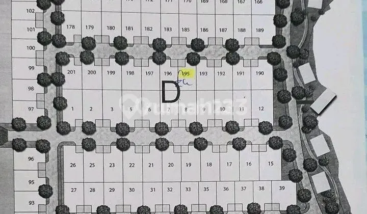 Kavling Graha Natura Blok D: 375m², Hadap Utara, Termurah! Kavling Graha Natura Blok D: 375m², Hadap Utara, Termurah!