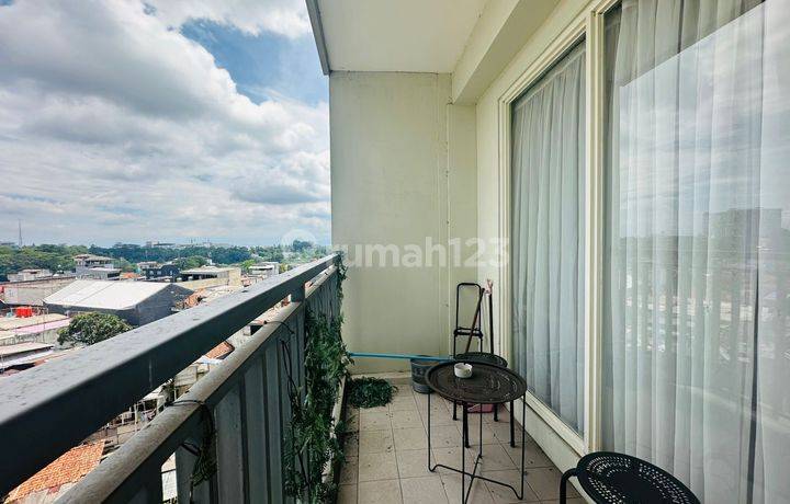 SALE URGENT! Apartemen Studio Full Furnished di Galeri Ciumbuleuit 3 – View Jalan Raya, Lokasi Strategis Dekat UNPAR