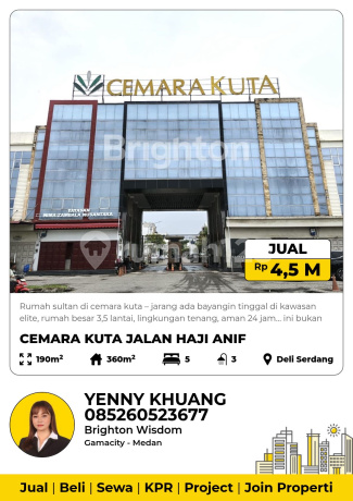 Hunian Premium di Kawasan Elite Dalam Komplek Cemara