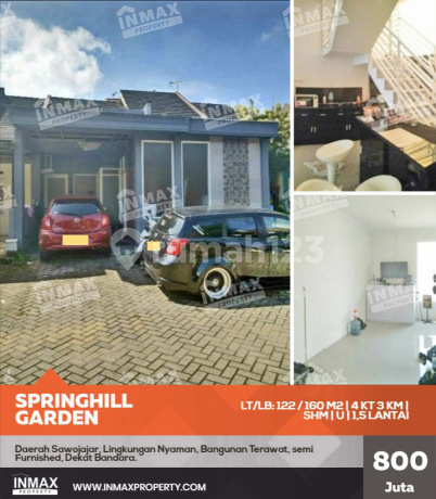 Rumah 2 Lantai Di Daerah Sawojajar 2,lokasi Nyaman Dan Aman