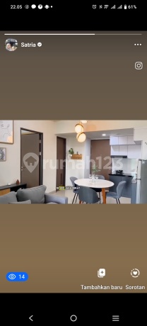 Apartemen 2 Bedroom Di Lrt City Ciracas