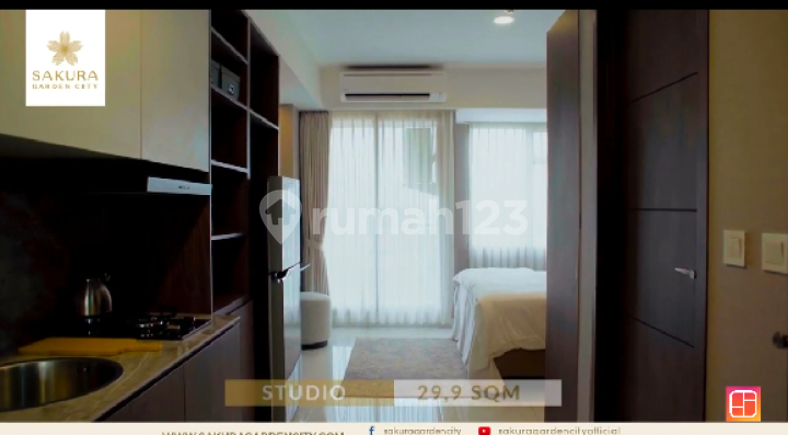 Apartemen 2 Bedrom Sakura Garden Siap Huni