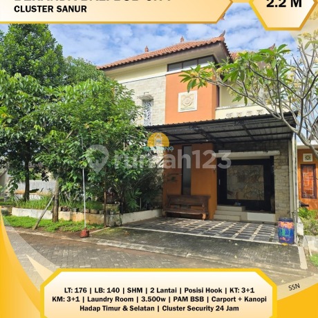 Rumah Cluster Bagus Siap Huni Beranda Bali BSB City Rumah Cluster Bagus Siap Huni Beranda Bali BSB City