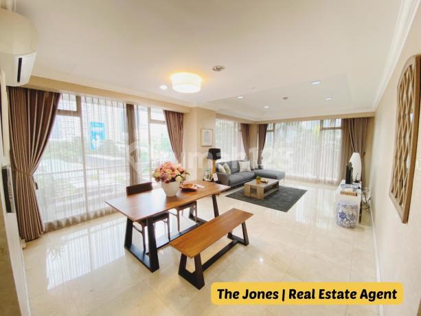 Sewa Apartemen Istana Sahid Sudirman - 3+1 Bedroom Full Furnished