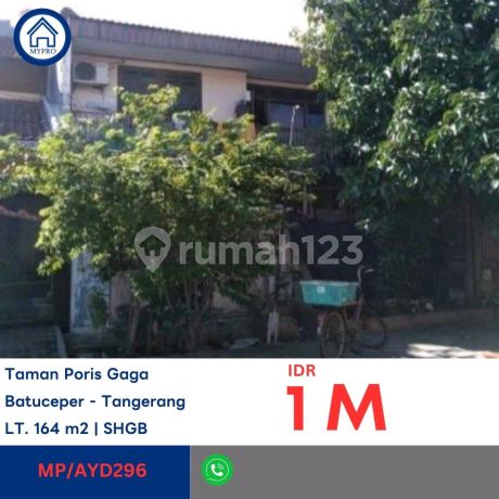 For Sale Affordable 2-Story House in Taman Poris Gaga, Tangerang