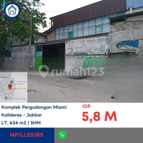 Dijual Murah Gudang di Miami Kapuk Aset Macet Bank Dijual Murah Gudang di Miami Kapuk Aset Macet Bank