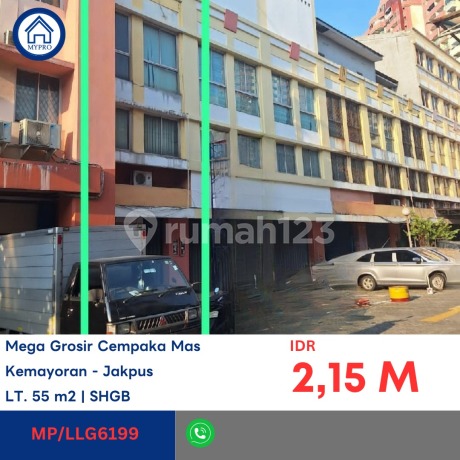 Dijual Murah Ruko di Cempaka Mas Aset Macet Bank Dijual Murah Ruko di Cempaka Mas Aset Macet Bank