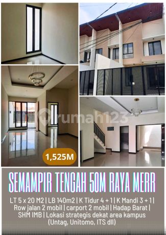 Rumah Bru Semampir Tengah Lokasi 50M Ry Merr Rumah Bru Semampir Tengah Lokasi 50M Ry Merr
