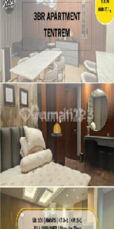 Apartemen Premium Mewah Full Furnished di Tentrem Suites