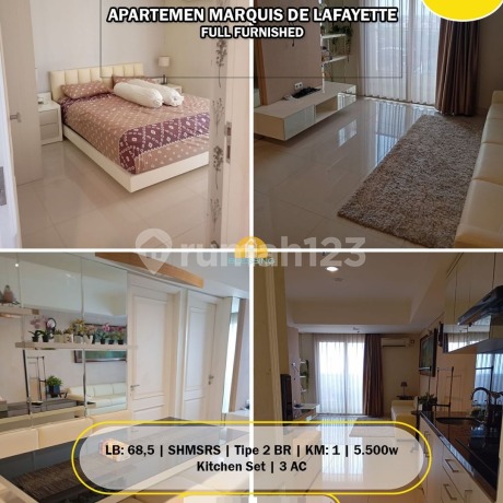 Apartemen Eksklusif Full Furnished Marquis De Lafayette Apartemen Eksklusif Full Furnished Marquis De Lafayette