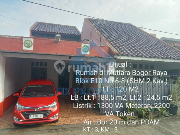 Dijual Rumah di Mutiara Bogor Raya Dijual Rumah di Mutiara Bogor Raya