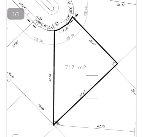 Tanah Gandeng Culdesac Bsd Terrace Golf Depan Taman