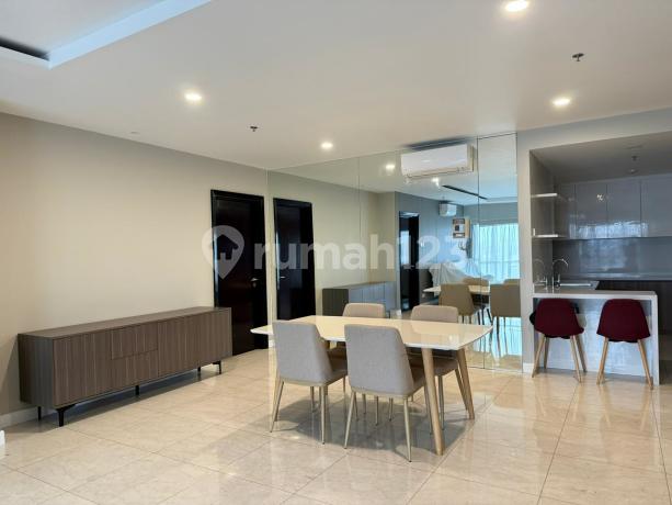Sewa Apartment Somerset Permata Berlian Tower South Jakarta Selatan Tipe 3+1 Bedroom Furnished