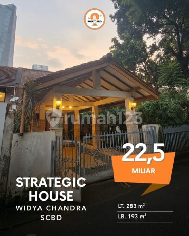 2-Story House, SHM, with Strategic Location in SCBD Area