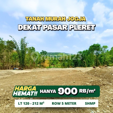 Tanah SHM Bantul, Lokasi Dekat Wisata Alam & Rs Nur Hidayah
