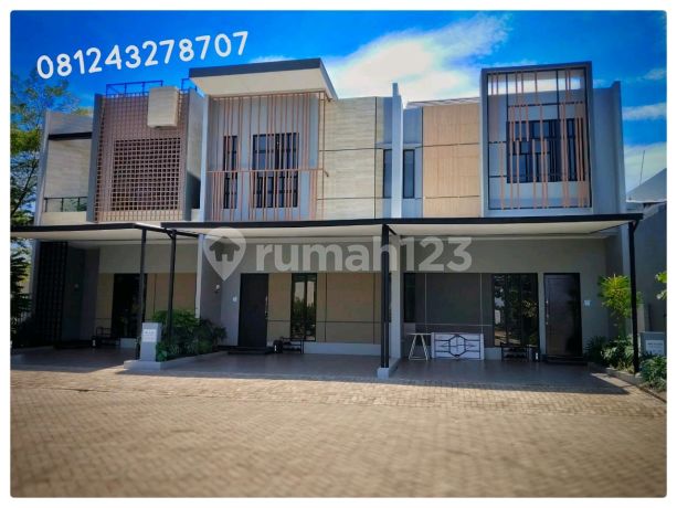 Rumah 2 Lantai + Rooftop Di Modern Estate Orchard, Type 80