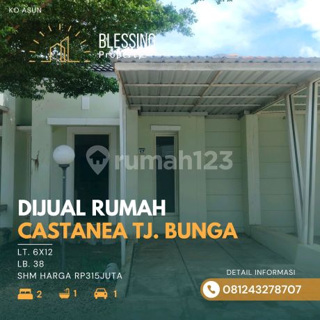 Jual Murah Rumah Tanjung Bunga Cluster Castanea Green River View