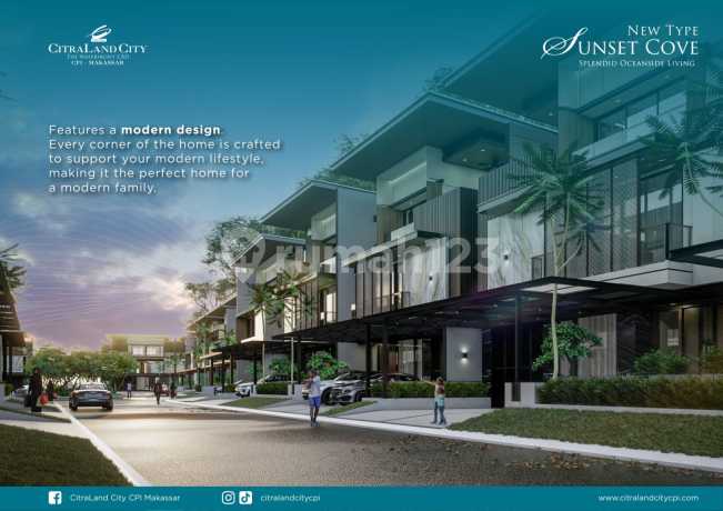 Sunset Cove Citraland City Cpi Makassar Hunian Premium Tepi Laut