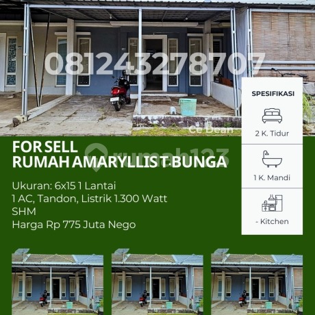 Dijual Rumah Amaryllis TB Makassar 6x15 SHM Harga Terjangkau Dijual Rumah Amaryllis TB Makassar 6x15 SHM Harga Terjangkau
