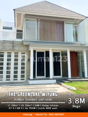 Dijual Rumah SHM Siap Huni The Greenlake Wiyung, Surabaya Barat Dijual Rumah SHM Siap Huni The Greenlake Wiyung, Surabaya Barat