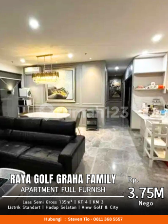 Apartment Graha Golf Full Furnish Interior Design Golf View Apartment Graha Golf Full Furnish Interior Design Golf View