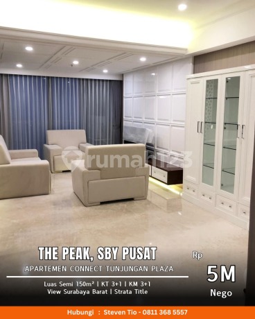 New Gress Apartemen The Peak Connect Tunjungan Plaza Private Lift New Gress Apartemen The Peak Connect Tunjungan Plaza Private Lift