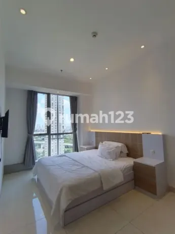 Sewa Apartemen Murah Jakarta Barat Apartemen Taman Anggrek Residence Type Condominium Central Park Neo Soho Full Furnish 2+1Br 145Jt Modern Best View Nego Estetik Bagus