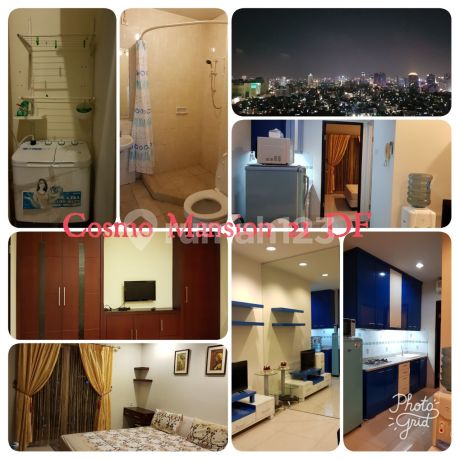 Sewa Apartemen Cosmo Mansion - Type 1 Bedroom Fully Furnished