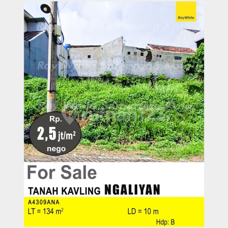 Tanah Kavling di Perum Griya Lestari Siap Bangun A4309ANA