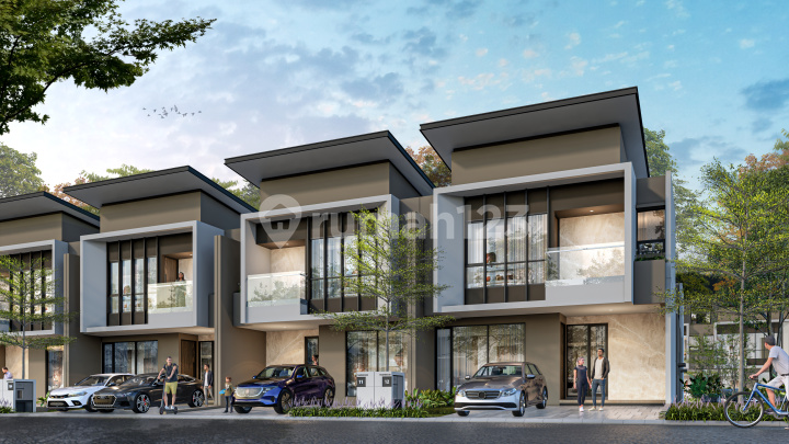 Cluster Teakwood Type 174/144 (Dimension 8x18) | Garden Avenue Residence | Luxury House Batam