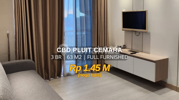 Apartemen Cbd Pluit 3 Br Full Furnished