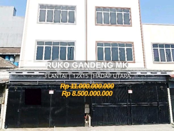 Jual Cepat Bu Ruko Gandeng Muara Karang Pinggir Jalan