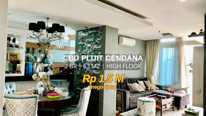 Apartemen Cbd Pluit 2 Br High Floor Full Furnished