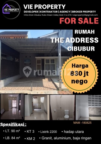 Rumah Bagus Di The Address Rumah
