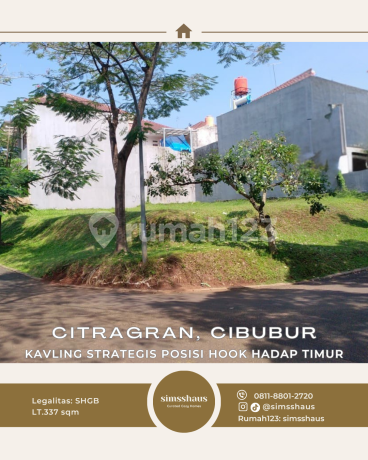 Premium Hook Plot Ready to Build in Citragran Cibubur - SHGB