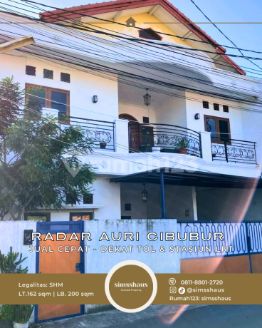 Rumah Bagus 2 LT Dekat Akses Tol & LRT, Radar Auri Cibubur - SHM Rumah Bagus 2 LT Dekat Akses Tol & LRT, Radar Auri Cibubur - SHM