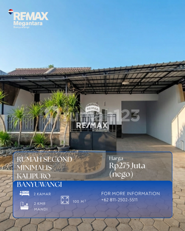 Dijual Rumah Siap Huni - Kalipuro Asri, Banyuwangi