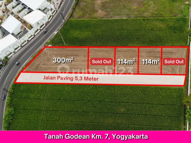 Tanah Murah Dijual Sleman, 3 Juta-An Per Meter Tanah Murah Dijual Sleman, 3 Juta-An Per Meter